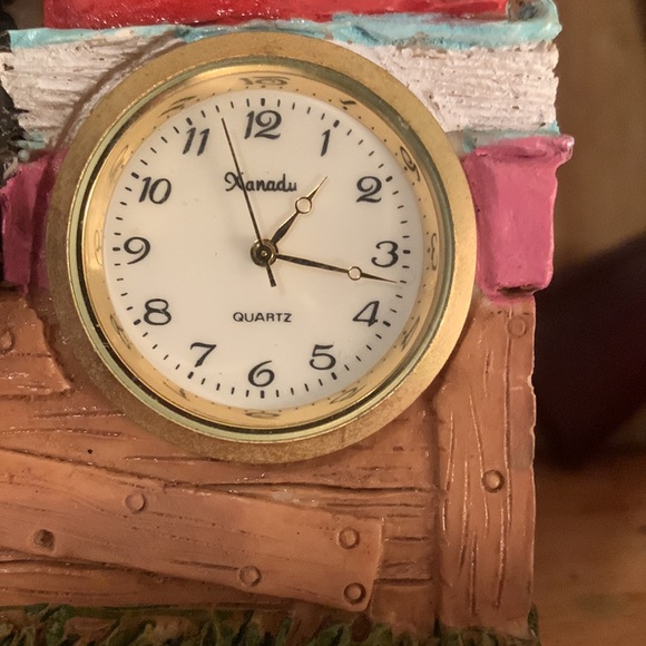 Vintage Ceramic Clown Manual Clock - Picture 3 of 7